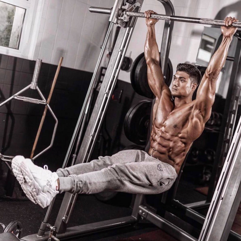 Herren Sweatpants mit schmalem Schnitt und elastischem Bund