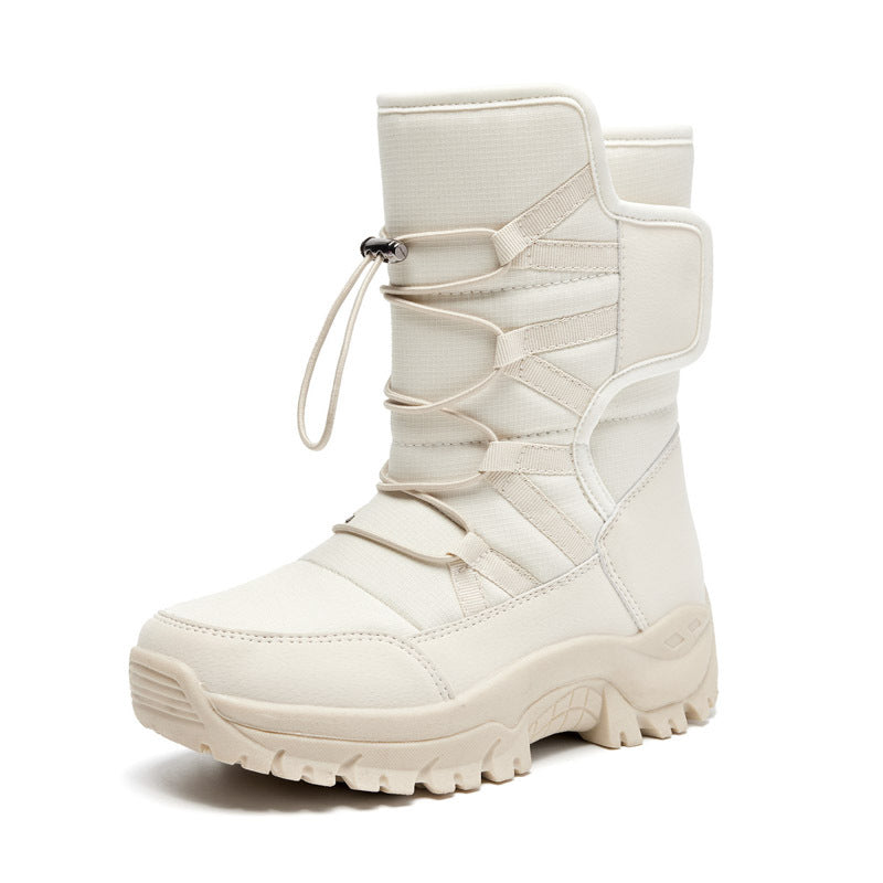 Damen isolierte Winterstiefel mit wasserdichtem Obermaterial und rutschfester Sohle R&B