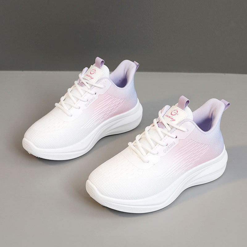 Damen Sportliche Sneakers mit atmungsaktiver Obermaterialstruktur und dämpfendem Laufprofil R&B