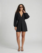 Damen sommerliche Kimono-Jacke mit lockerem Schnitt und dezenten Rüschendetails R&B