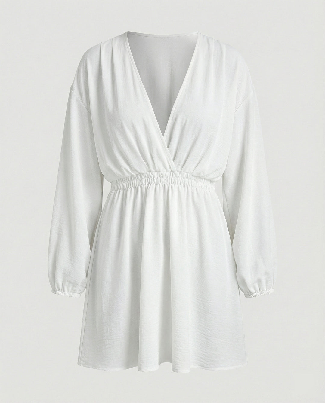 Damen sommerliche Kimono-Jacke mit lockerem Schnitt und dezenten Rüschendetails R&B