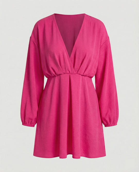 Damen sommerliche Kimono-Jacke mit lockerem Schnitt und dezenten Rüschendetails R&B