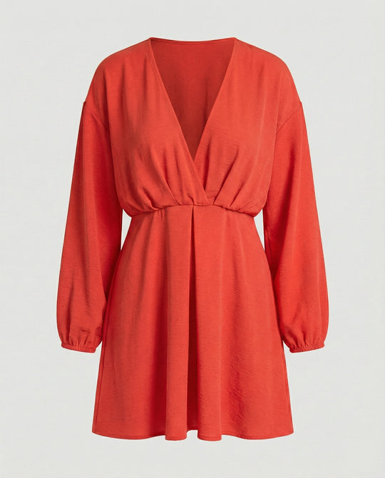 Damen sommerliche Kimono-Jacke mit lockerem Schnitt und dezenten Rüschendetails R&B