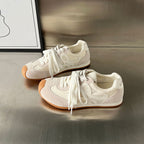 Damen Sportliche Sneakers mit hochwertigem Wildleder und atmungsaktivem Obermaterial R&B