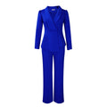 Damen Elegantes Blazer-Hosen-Set R&B