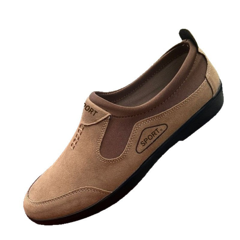 Herren Bequeme Slipper-Sneaker mit elastischem Einstieg und flexibler Sohle R&B
