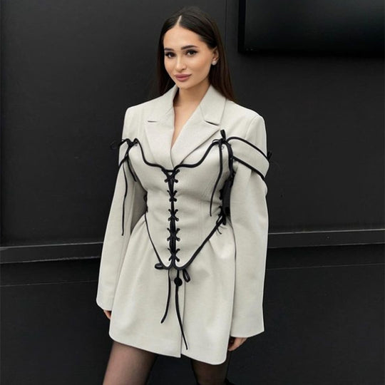 Damen Modischer Couture-Blazer R&B