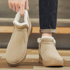 Damen Thermo Stiefeletten mit weich gefüttertem Innenraum und rutschfester Sohle