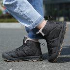 Damen isolierte Winterstiefel mit rutschfester Sohle und kuscheligem Innenfutter