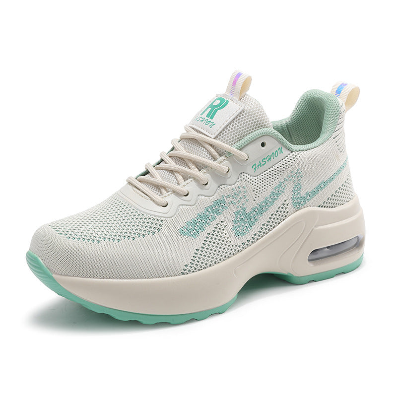 Damen Sportliche Sneakers mit atmungsaktivem Mesh und dämpfender Sohle