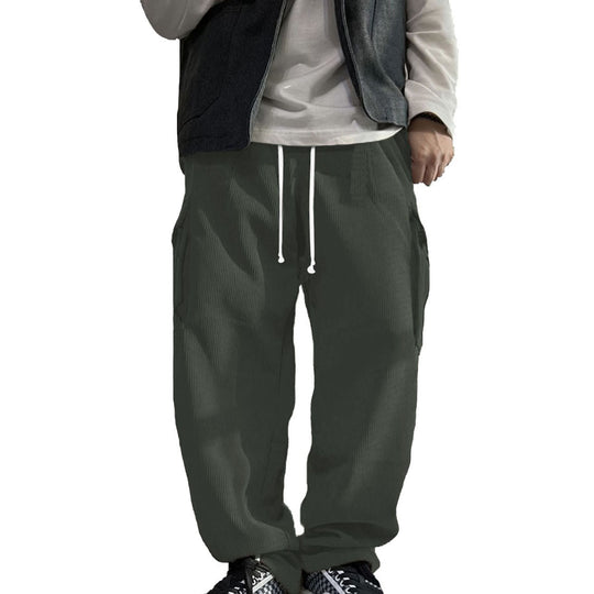 Herren Cargo-Hose mit praktischen Seitentaschen und entspanntem Schnitt R&B