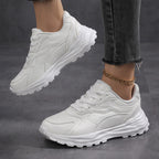 Damen Leichte Komfort-Sneaker mit dämpfender Sohle und atmungsaktivem Obermaterial