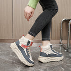 Damen Hohe Sneaker mit kuscheligem Innenfutter und rutschfester Sohle R&B