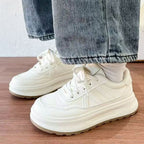 Damen modische Sneakers mit atmungsaktiver Strick-Oberfläche und trendiger Sohle R&B