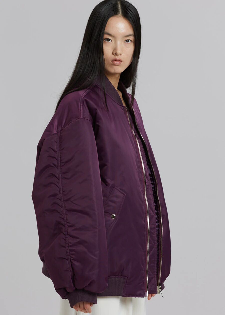 Damen Oversize-Pufferjacke R&B