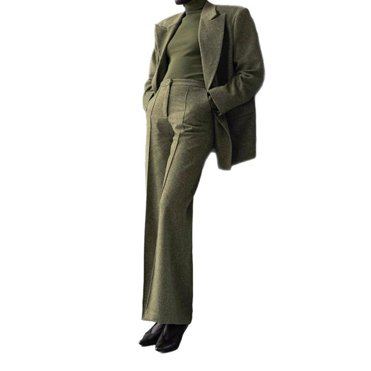 Damen Oversized Blazer mit asymmetrischem Schnitt und eleganten Details R&B