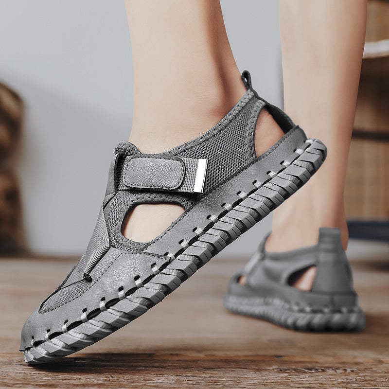 Damen Bequeme Sportliche Sandalen mit rutschfester Sohle R&B