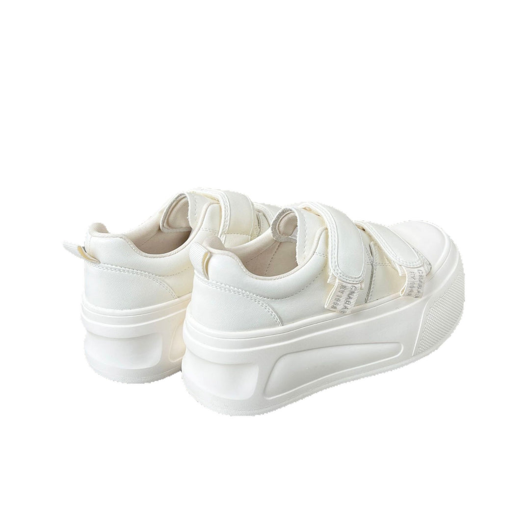 Damen Sneakers mit praktischem Klettverschluss und trendiger Plateausohle R&B