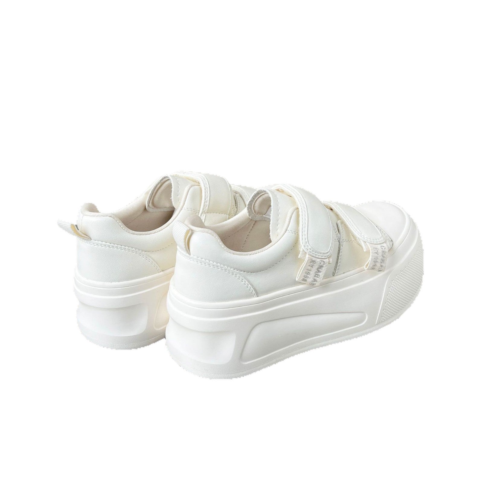 Damen Sneakers mit praktischem Klettverschluss und trendiger Plateausohle R&B