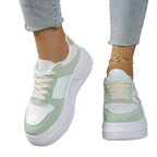 Damen Plateau-Sneaker mit modischer Sohle und komfortabler Dämpfung R&B