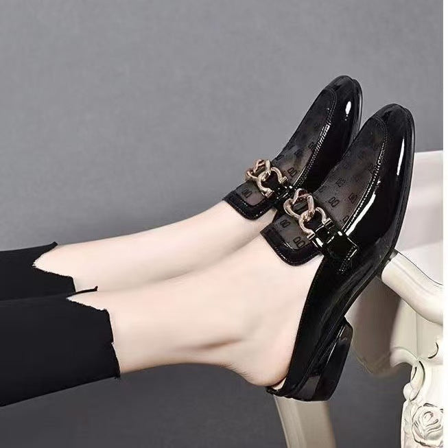 Damen elegante Slipper mit modischen Verschlussdetails R&B