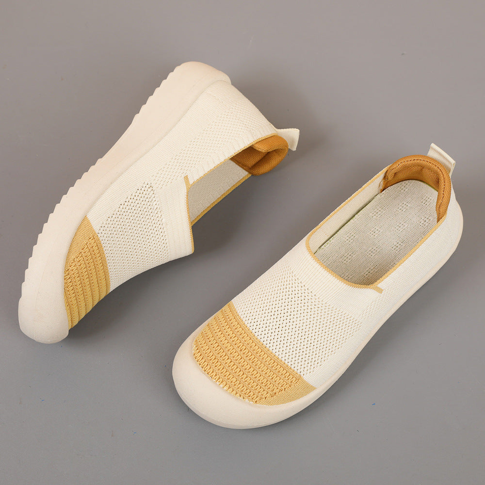 Damen Atmungsaktive Slip-On Sneakers mit gepolsterter Sohle R&B