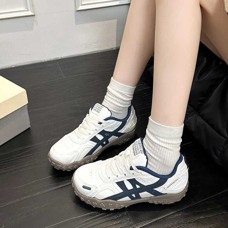 Damen Sportliche Sneaker mit rutschfester Gummisohle und atmungsaktiver Mesh-Oberfläche R&B