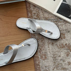 Damen Badesandalen mit modischem Riemendesign und komfortablem Fußbett R&B