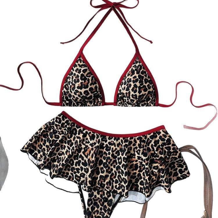 Damen Triangel-Bikini mit verspieltem Rüschenschnitt R&B