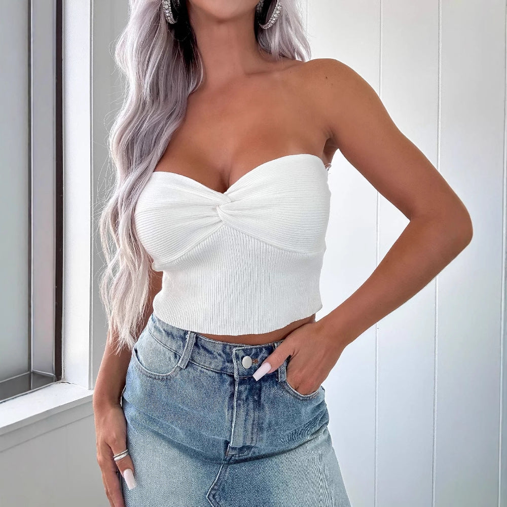 Damen Jeansrock mit fransigem Saum und hohem Schlitz R&B
