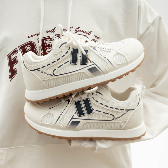 Damen Sportliche Freizeitschuhe mit rutschfester Sohle und atmungsaktivem Mesh-R&B
