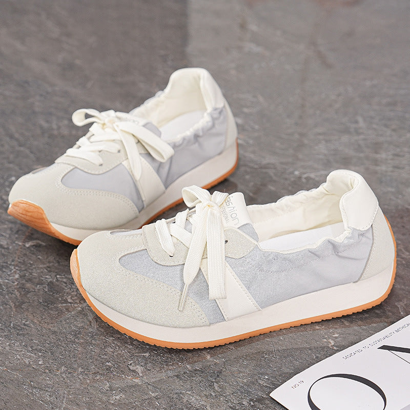 Damen Sportliche Sneaker mit flexiblem Elastikbandeinsatz und atmungsaktivem Obermaterial R&B