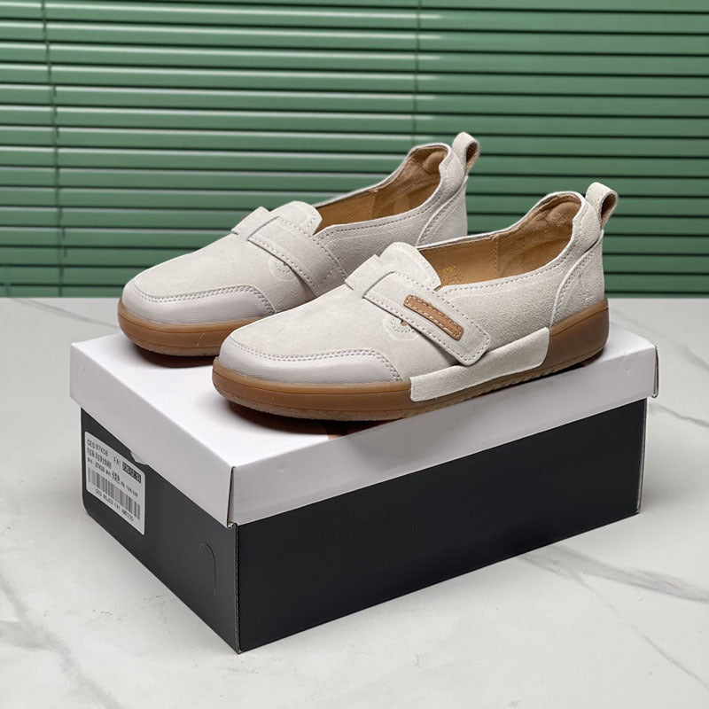 Damen bequeme Slip-On Sneakers R&B