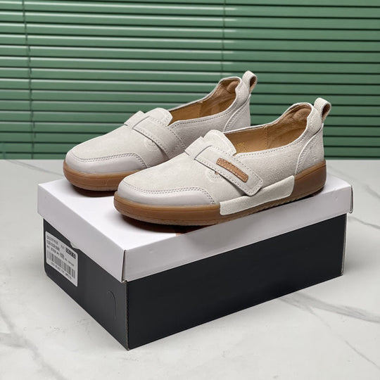 Damen bequeme Slip-On Sneakers R&B
