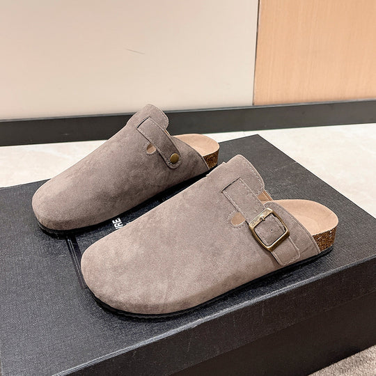 Damen Komfortable Clogs mit verstellbarem Riemen R&B