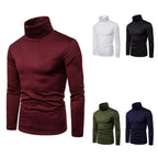 Herren Rollkragenpullover aus weichem Strickmaterial R&B
