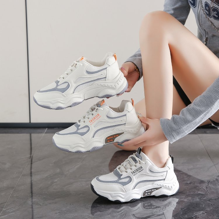 Damen Modische Sneakers mit komfortabler Dämpfung und atmungsaktivem Mesh-Obermaterial R&B
