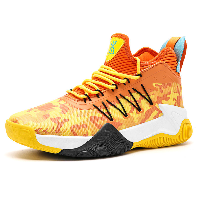 Damen Sportliche Basketball-Sneaker mit atmungsaktiver Mesh-Oberfläche und dämpfendem Fußbett R&B