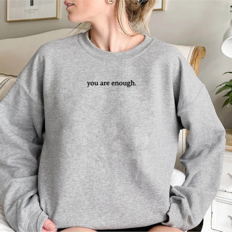 Damen Sweatshirt mit inspirierendem Schriftzug R&B