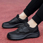 Damen Sportliche Slip-On Sneakers mit praktischem Klettverschluss und atmungsaktivem Obermaterial