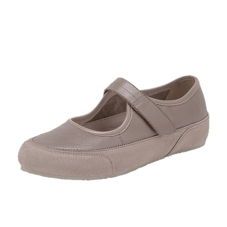 Damen Komfortable Ballerinas mit verstellbarem Riemchen R&B