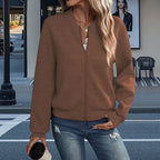 Damen Freizeitjacke mit strukturiertem Design und praktischen Taschen R&B