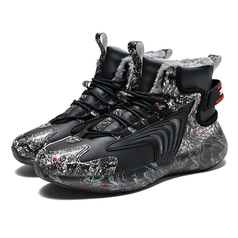 Damen High-Top Sneakers mit isoliertem Innenfutter und rutschfester Sohle R&B