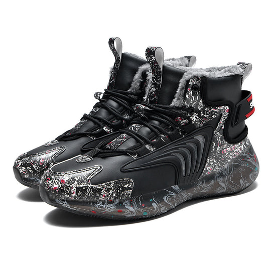 Damen High-Top Sneakers mit isoliertem Innenfutter und rutschfester Sohle R&B