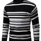Herren Strickpullover mit strukturiertem Muster