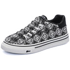 Damen Sportliche Sneakers mit modernem Muster und rutschfester Sohle R&B