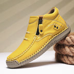 Herren Bequeme und modische Stiefeletten mit Reißverschluss R&B