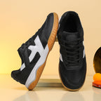 Damen Sportliche Hallenschuhe mit atmungsaktivem Obermaterial und stoßdämpfender Sohle R&B