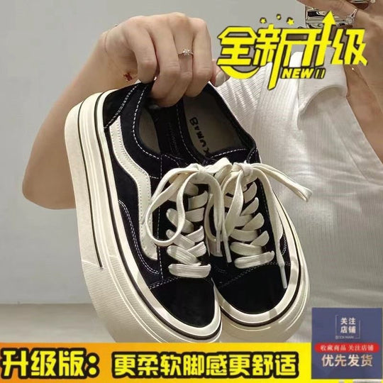 Damen Modische Plattform-Sneaker mit robustem Profil und atmungsaktivem Obermaterial R&B