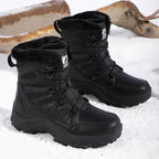 Damen Isolierte Winterstiefel mit rutschfester Sohle und warmem Innenfutter R&B